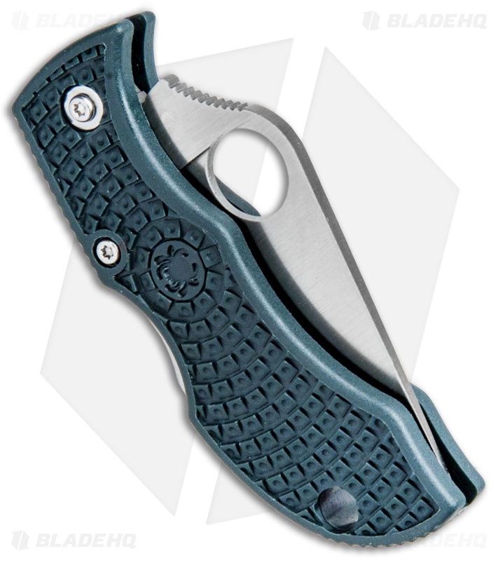 Spyderco Manbug British Racing Green FRN ZDP-189 Knife (1.95" Satin Plain) MGREP