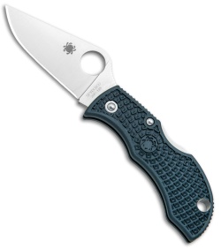 Spyderco Manbug British Racing Green FRN ZDP-189 Knife (1.95" Satin Plain) MGREP