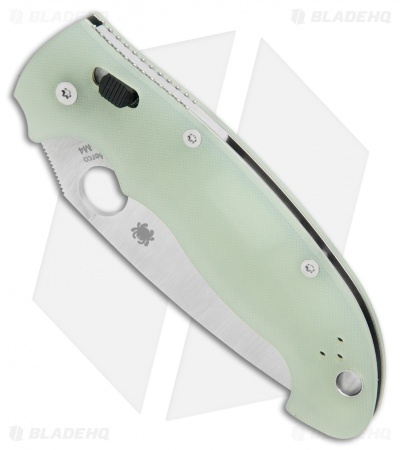 Spyderco Manix 2 XL M4 Natural G-10 Knife (3.88" Satin) C95GM4P2 Exclusive