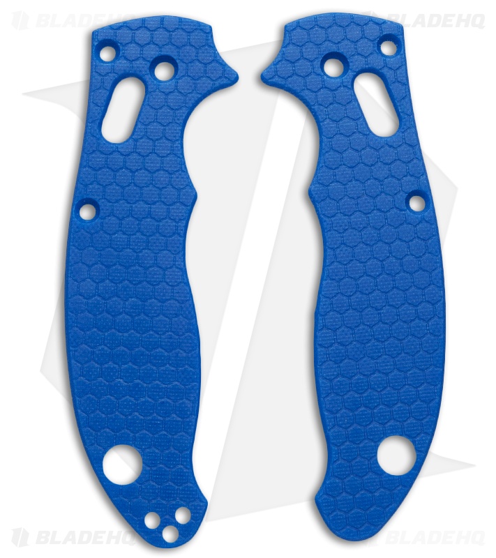 spyderco manix 2 custom honeycomb pattern g10 scales allen putman