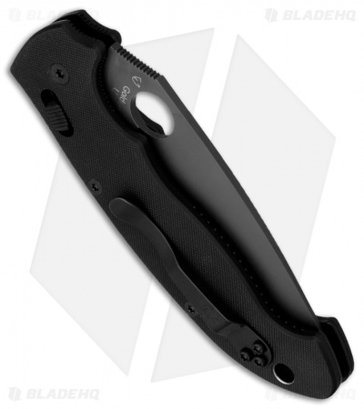 Spyderco Manix 2 XL Black G-10 Knife (3.88" Black) C95GPBBK2