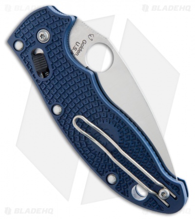 Spyderco Manix 2 S110V Knife Dark Blue FRCP (3.37" Satin) C101PDBL2 