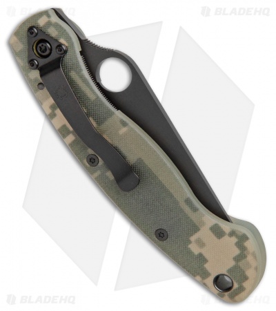 Spyderco Military Knife Digital Camo G-10 (4" Black) C36GPCMOBK
