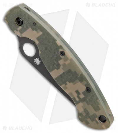 Spyderco Military Knife Digital Camo G-10 (4" Black) C36GPCMOBK