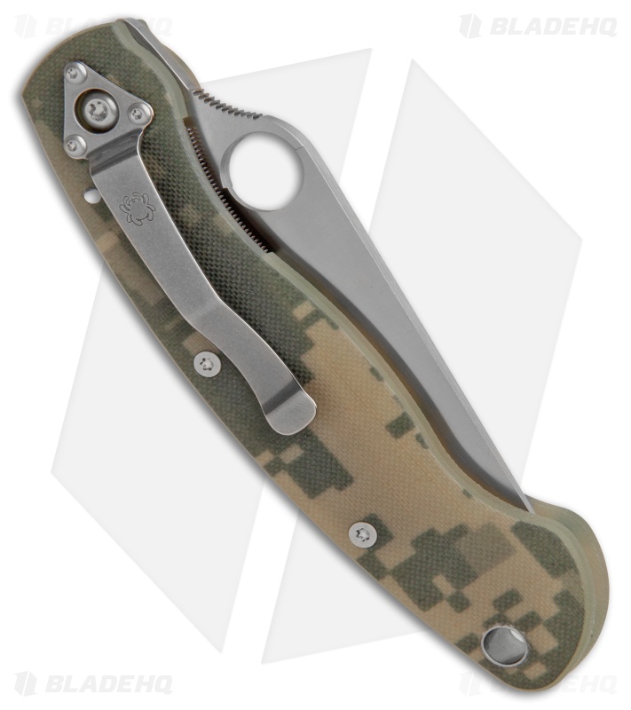 Spyderco Military Knife Digital Camo G-10 (4" Satin S30V) C36GPCMO