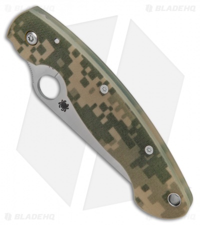 Spyderco Military Knife Digital Camo G-10 (4" Satin S30V) C36GPCMO