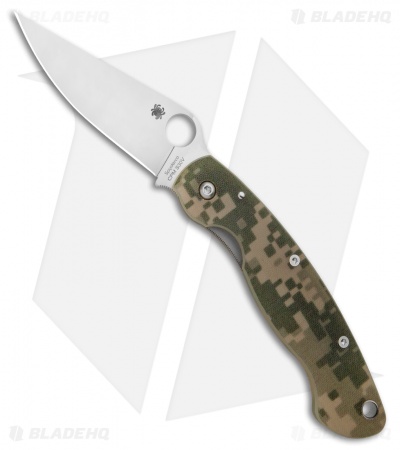 Spyderco Military Knife Digital Camo G-10 (4" Satin S30V) C36GPCMO