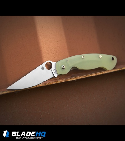 Spyderco M4 Military Knife Natural G-10 (4" Satin) C36GM4P Exclusive