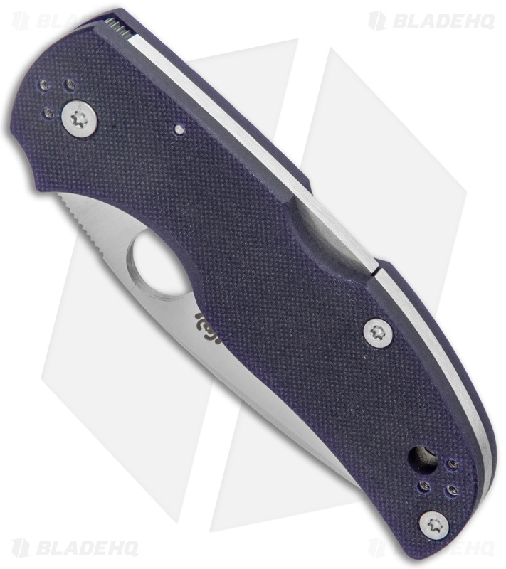 Spyderco: Native 5 - Dark Blue G-10 - CPM-S110V - C41GDBL5