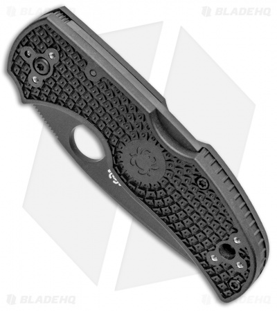 Spyderco Native 5 Lightweight Lockback Knife Black FRN (3" Black) C41PBBK5