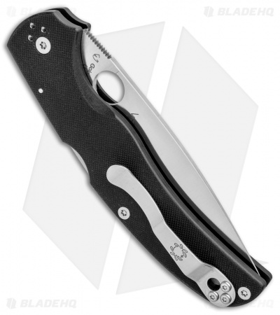 Spyderco Native Chief Lockback Knife Black G-10 (4.08" Satin) C244GP