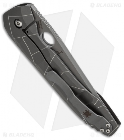Spyderco Rassenti Nirvana Integral Frame Lock Knife (3.75" Stonewash) C199TIP