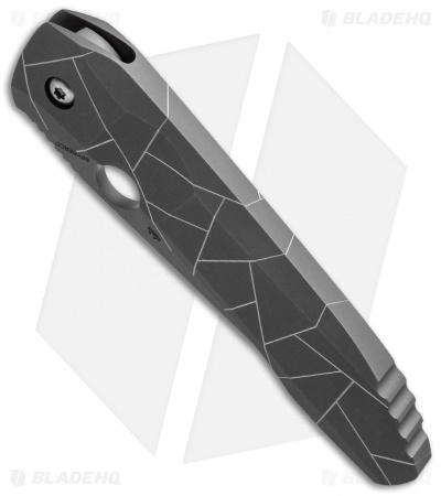 Spyderco Rassenti Nirvana Integral Frame Lock Knife (3.75" Stonewash