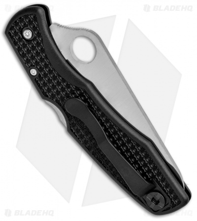 Spyderco Pacific Salt H-1 Knife C91PBK Black FRN (3.81" Satin)