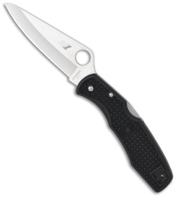 Spyderco Pacific Salt H-1 Knife C91PBK Black FRN (3.81" Satin)