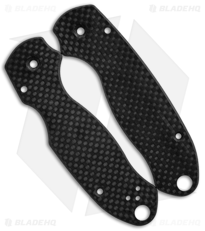 Flytanium Custom Classic Carbon Fiber Scales for Spyderco Para 3 Knife