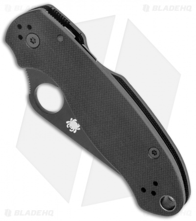 Spyderco Para 3 Compression Lock Knife Black G-10 (3" Black) C223GPBK