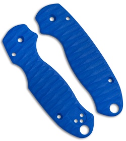 Spyderco Para 3 Custom G-10 Replacement Scales by Allen Putman (Blue)