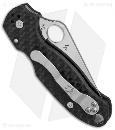 Spyderco Para 3 Sprint Run Knife Carbon Fiber (3" Satin S90V) C223CF90VP