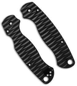 Spyderco Paramilitary 2 Custom G10 Replacement Scale Allen Putman (Black)