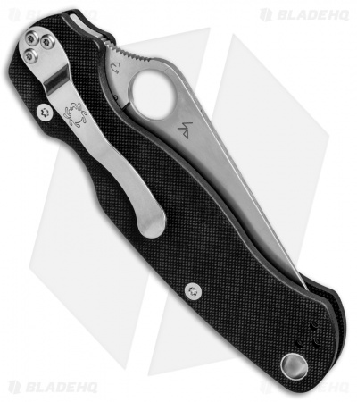 Spyderco Paramilitary 2 Compression Lock Knife G-10 (3.4" Satin S45VN) C81GP2