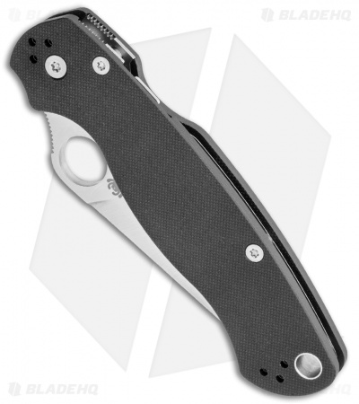 Spyderco Paramilitary 2 Exclusive Tanto Compression Lock Knife G-10 (3.4" Satin)