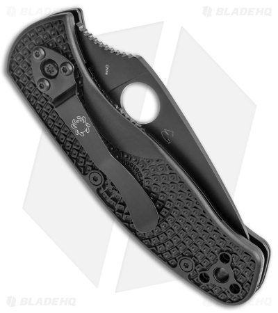 Spyderco Persistence Lightweight Liner Lock Black (2.75" Black Full Serr) 