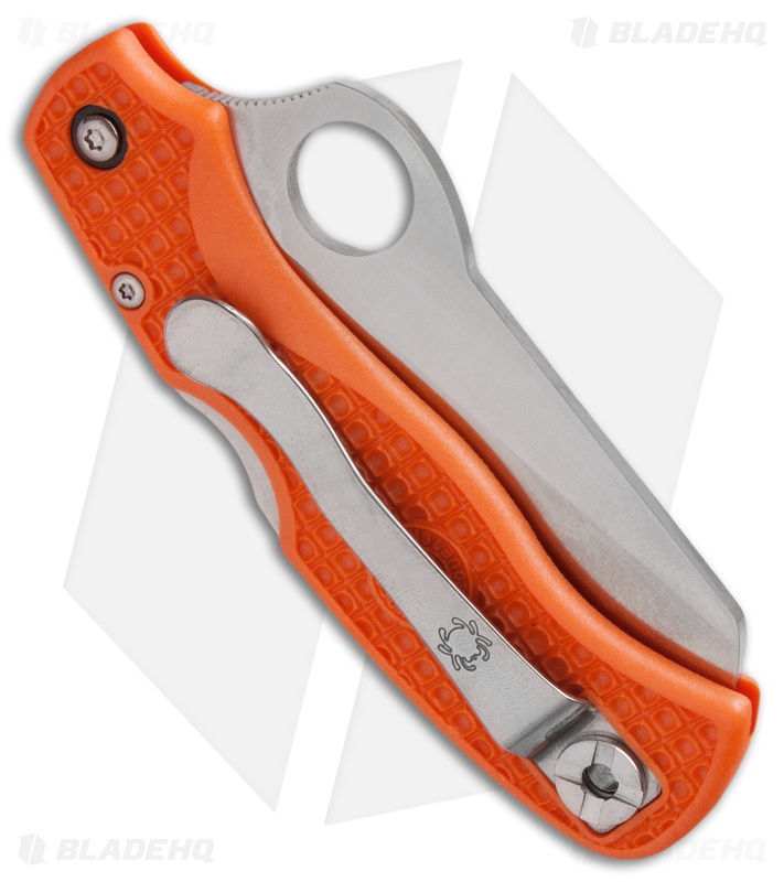 Spyderco Rescue 79 mm Orange FRN Folding Knife (Satin SER) C45SOR