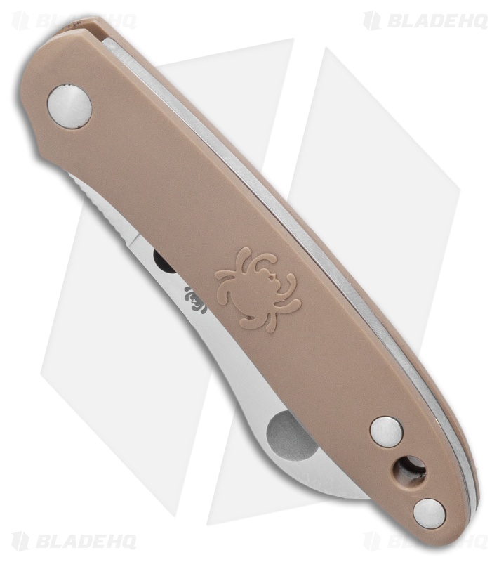 Spyderco Roadie Slip Joint Knife Brown FRN (2.1" Satin) C189PBN