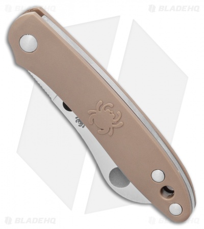 Spyderco Roadie Slip Joint Knife Brown FRN (2.1" Satin) C189PBN