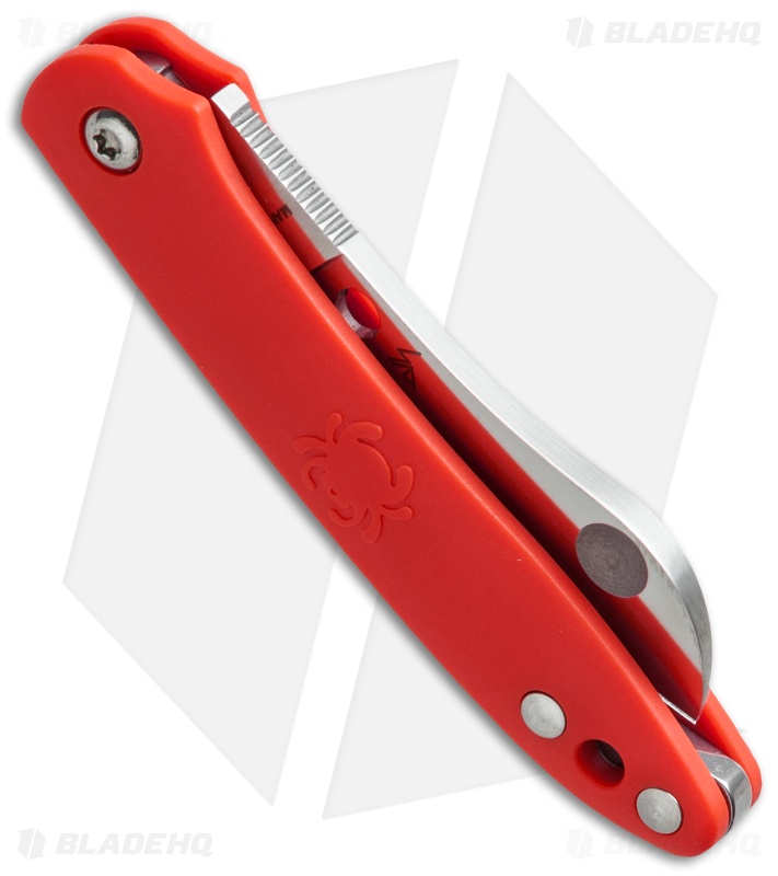 Spyderco Roadie Slip Joint Knife Red FRN (2.1
