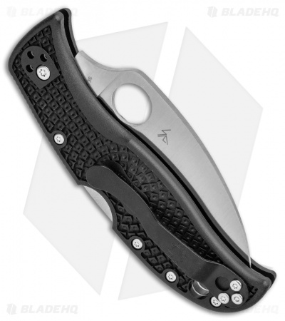 Spyderco RockJumper Lockback Knife FRN (2.83" Satin VG-10) C254PBK