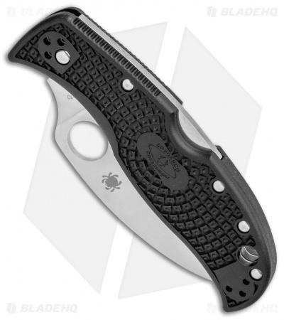 Spyderco RockJumper Lockback Knife FRN (2.83" Satin VG-10) C254PBK