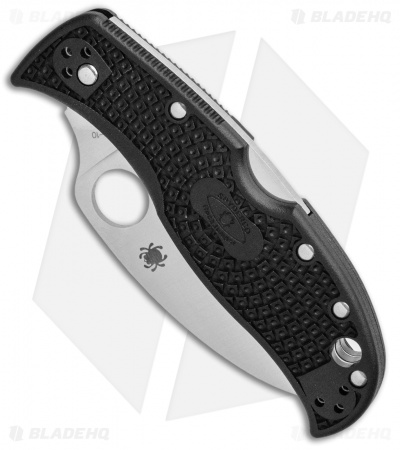 Spyderco RockJumper Lockback Knife FRN (2.83" Satin Serr VG-10)  C254SBK