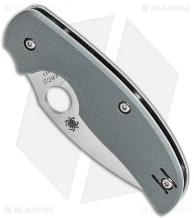Spyderco Sage 1 Liner Lock Knife Gray G-10 (3" Satin Maxamet) C123GPGY