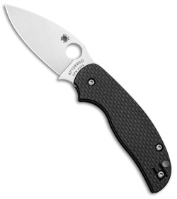 Spyderco Sage 5 Compression Lock Knife Carbon Fiber/G-10 (3" Satin) C123CFPCL