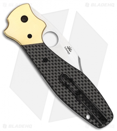 Spyderco Schempp Bowie Liner Lock Knife (3.72" Satin) C190CFP