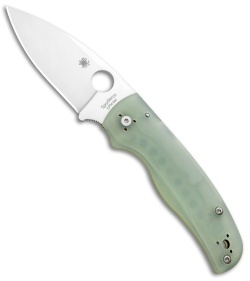 Spyderco M4 Shaman Compression Lock Knife Natural G-10 (3.6" Satin) C229GM4P