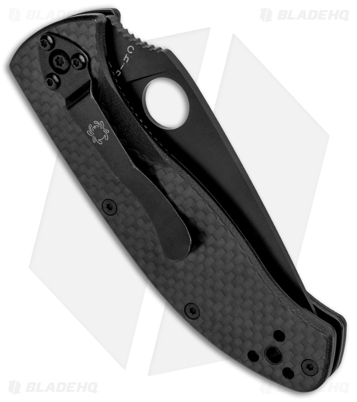 Spyderco Tenacious Folding Knife Carbon Fiber/G-10 (3.375" Black) C122CFBBKP