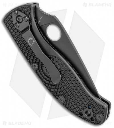 Spyderco Tenacious Lightweight Folding Knife FRN (3.375" Black) C122PBBK