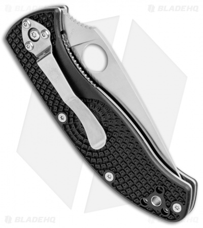 Spyderco Tenacious Lightweight Folding Knife FRN (3.375" Satin) C122PBK