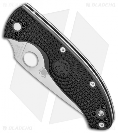 Spyderco Tenacious Lightweight Folding Knife FRN (3.375" Satin) C122PBK