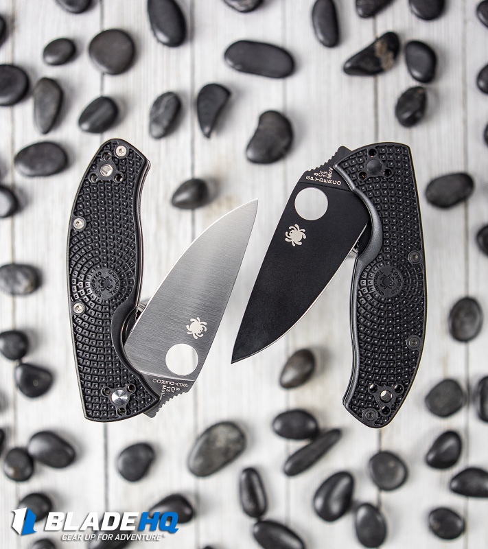 Spyderco Tenacious Lightweight Folding Knife FRN (3.375" Satin) C122PBK