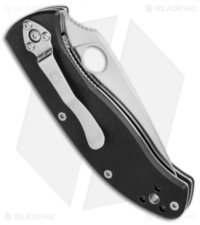 Spyderco Tenacious Folding Knife G-10 (3.375" Satin Serr) C122GPS