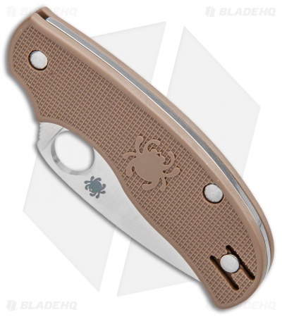 Spyderco Urban Lightweight Sprint Run Knife Brown FRN (2.56 Satin) C127PBN