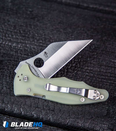 Spyderco M4 Yojimbo 2 Knife Natural G-10 (3.125" Satin) C85GM4P2