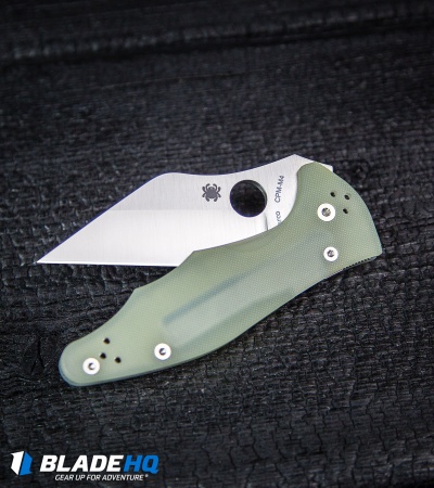 Spyderco M4 Yojimbo 2 Knife Natural G-10 (3.125" Satin) C85GM4P2