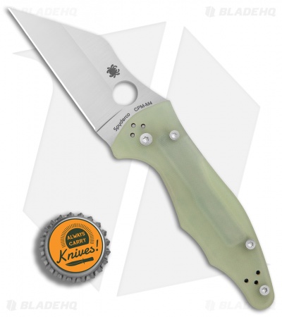 Spyderco M4 Yojimbo 2 Knife Natural G-10 (3.125" Satin) C85GM4P2