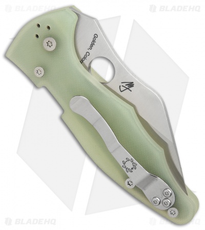 Spyderco M4 Yojimbo 2 Knife Natural G-10 (3.125" Satin) C85GM4P2