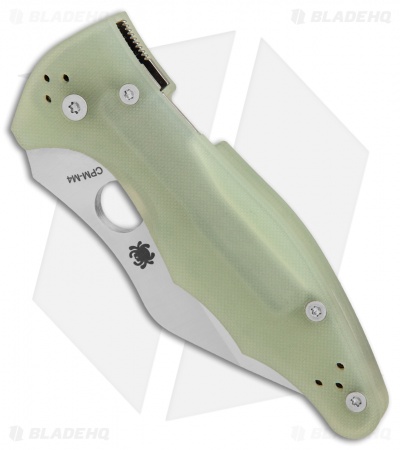 Spyderco M4 Yojimbo 2 Knife Natural G-10 (3.125" Satin) C85GM4P2